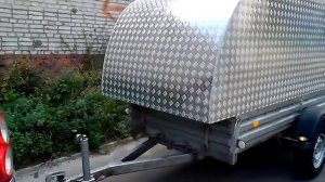 Прицеп МЗСА. Алюминиевый кунг для прицепа