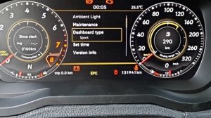 Обзор и установка цифровой приборной панели в vw polo .