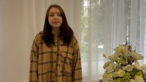 Шамуратова Ирина, 16 лет. Н. М. Рубцов "Ветер с Невы"