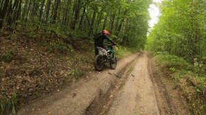 мото прохват лес рамено