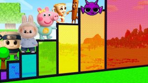 ВЫБЕРИ ПРАВИЛЬНЫЙ ОГРОМНЫЙ ПОРТАЛ В МАЙНКРАФТ ЛАБУБУ СПРУНКИ МЕМЫ БРЕЙНРОТ