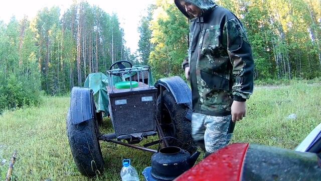 Собираем грузди, приехали на каракате, никто не ожидал такого смотреть онлайн