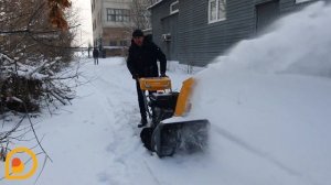 Обзор снегоуборщика #STIGA I#ST5266P_TRAC｜ работаем с удовольствием! Живой ТЕСТ на работоспособность