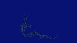 Травяное украшение левого нижнего угла кадра 2