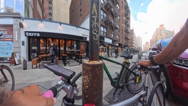 Manhattan Uber Eats Bike Delivery   Fixed Gear NYC