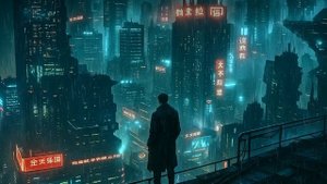 You Look Lonely... | Rain & Chill | Blade Runner Ambienc