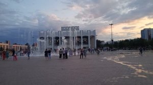 FONT AND PEOPLE ON THE ESPLANADE IN PERMI 2025