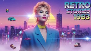 Synthwave Tales in Static and Light