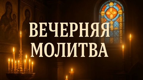 Вечерняя молитва