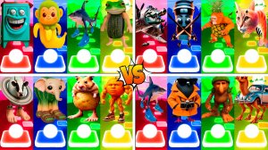 МЕГАМИКС ТРАЛАЛЕРО ТРАЛАЛА 🆚 БОНЕКА АМБАЛАБУ 🆚 ДРУГИЕ БРЕЙНРОТ МЕМЫ | Tiles Hop №153-156