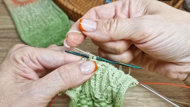 Двойное обвитие 4-х петель. смотреть онлайн