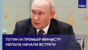Путин и премьер-министр Непала начали встречу
