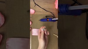 Пионы из атласных лент