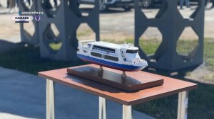 Торжественная закладка килей двух пассажирских судов в Самаре