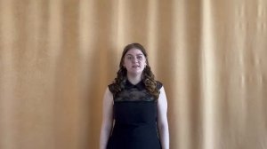 Ратникова Вероника, 16 лет. Н. М. Рубцов "Уже деревня вся в тени"