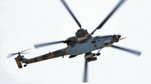 Ми-28НМ уничтожил пункт временной дислокации подразделения БПЛА ВСУ. Лучшее видео из зоны СВО