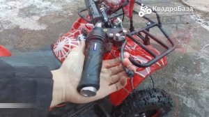 Детский электроквадроцикл GreenCamel Gobi K21 от KvadroBaza