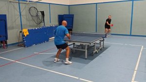 Нафиков И. (4) - Погорельцев И. (7)  настольный теннис 31.08 Открытый Чемпионат - август п. Тамань