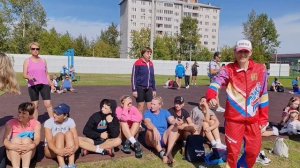 Железногорские спортсмены по лёгкой атлетике на Спартакиаде ветеранов спорта. 2025 год. г. Канск