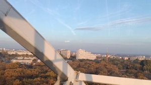 НА ЧЕРТОВОМ КОЛЕСЕ ОБОЗРЕНИЯ. Почти весь город на ладони. Закат тоже отличный. ВЫСОКО ТО 👍КАК...