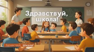 Здравствуй, школа | День знаний | Песня для детей | 1 сентября | Студия Доброзвук | Школьные