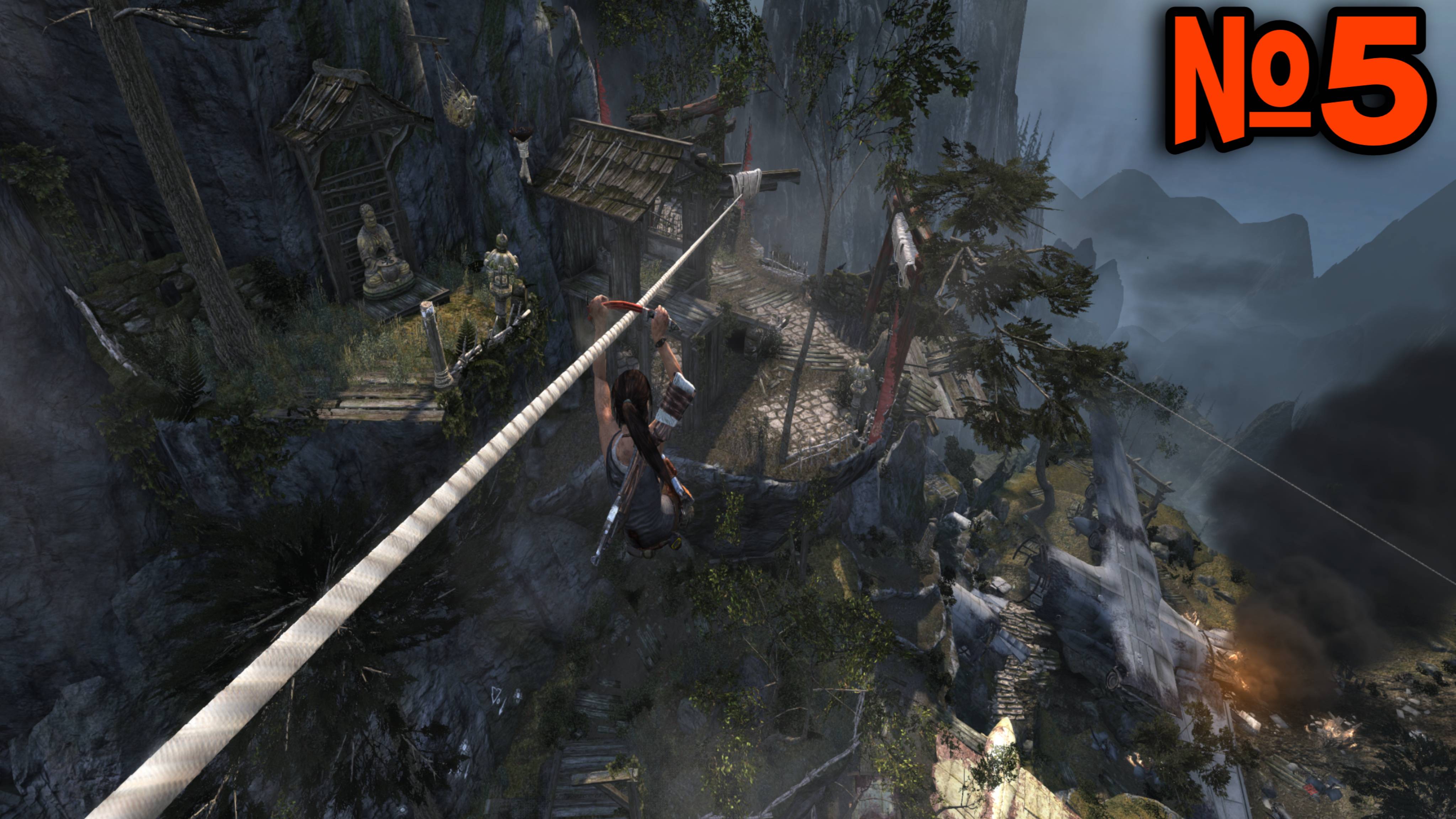 Прохождение Tomb Raider (2013) ►5 Идем по руинам к вышке связи.