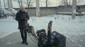 Как справляется с уборкой снега снежник？ Проверим! ｜ VERTON SB-1576LTE
