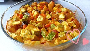 Очень вкусное ЗАПЕЧЁННОЕ ОВОЩНОЕ РАГУ из доступных овощей.