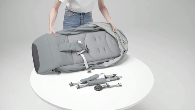 Inglesina Quid 3. Видео 2. Демонтаж обивочной фурнитуры.