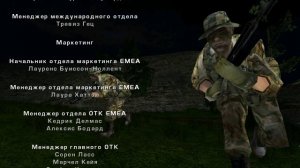 Все финальные заставки Ghost Recon авторы игры и разработчики