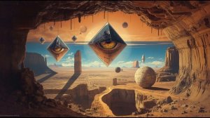 Fractured Glass Planet 🪐 2-Hour Surreal Ambience ｜ Hypnotic Desert Soundscape ｜ Sci-Fi