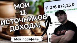 Мои 11 источников дохода, которые приносят мне более 500 000р в месяц! Честно и без воды!