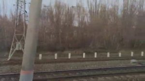 Прибытие в Самару. Из окна поезда.