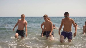 Юные спортсмены из сибирских центров «Сокол» провели каникулы на Чёрном море