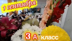 Первый звонок 2025: Праздничный 1 сентября в 3А классе школы 262 Санкт-Петербурга с учителем