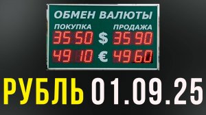 Рубль стабилен, золото к $3500, биткоин| Обзор рынков: РТС, S&P 500, нефть, золото, ETH 01.09.2025