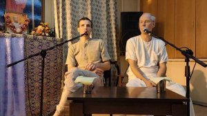 День явления Шримати Радхарани / Рам Лакшман Вилас дас и бхакта Дмитрий Салятов, 31.08.2025