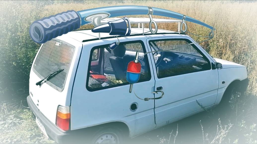 РЫБАЛКА НА ОЗЕРЕ, МОЯ НОВАЯ ОКАета смотреть онлайн