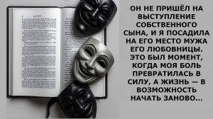 Истории из жизни.  ОН НЕ ПРИШЁЛ НА ВЫСТУПЛЕНИЕ СЫНА Аудио рассказы, Жизненные истории слушать
