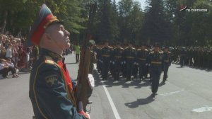 В Серпухове почти 400 курсантов РВСН принесли военную присягу