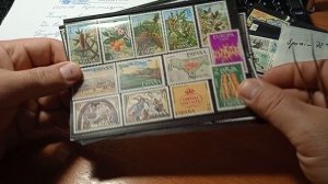 Смотрим марки Австрии и Испании. Филателия марки хобби stamp philately hobby
