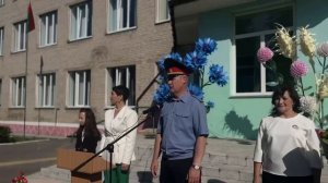 Начальник УВД поздравил учеников Василевичской спецшколы-интернат с Днем знаний