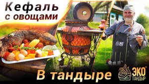 Кефаль в тандыре. Рыба целиком в тандыре на насадке. Рецепт Олега Ольхова для ЭкоТандыр