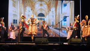 Выступление Кубанского казачьего хора