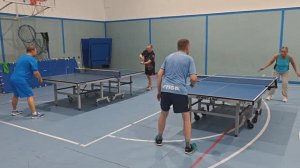 Лымарь А. (II) - Соколова Г. настольный теннис 31.08 Открытый Чемпионат - август п. Тамань