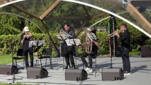 Аркадий Шилклопер - "Фолк Сонг" в исполнении московского духового квартета "Брасс Пульс"