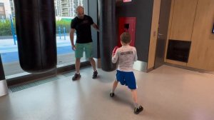 5-ЛЕТНИЙ УБИЙЦА РИНГА! Тренировка по боксу 🥊