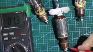 ДЕД ЯКОРЬ ЭЛЕКТРОДВИГАТЕЛЯ ПРОВЕРЯЛ РЕЗИНКОЙ и МУЛЬТИМЕТРОМ Как проверить якорь электродвигателя