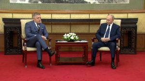 ЕС, НАТО, Украина: что Путин и Фицо обсудили на встрече в Китае
