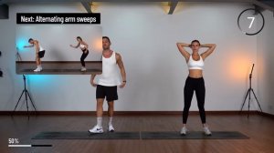 20 MIN CARDIO HIIT WORKOUT - ALL STANDING - Full Body, No Equipment, No Repeats